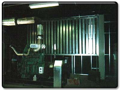 Atenuador de Ruídos para Grupo Gerador